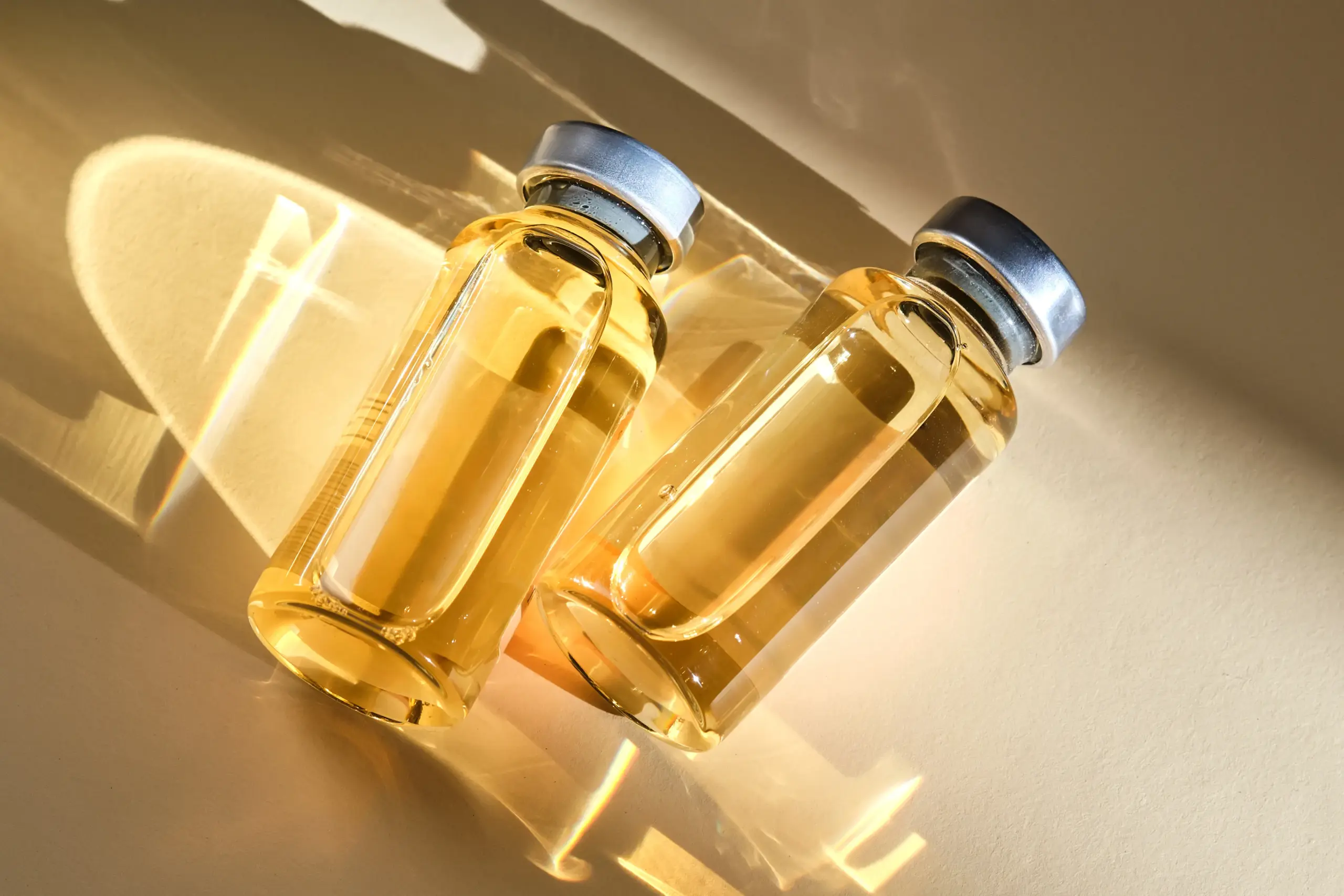 Vitamin-D-Injections-Clinic Vials of vitamin D. Get Vitamin D injections from Blessed Beauty Boutique in Greater Phoenix.